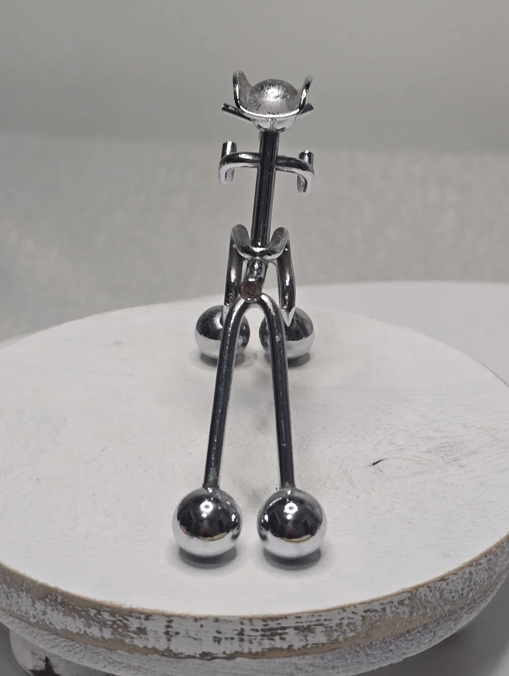 Cowboy Riding Horse Metal Desktop Decor [ Read Details ]